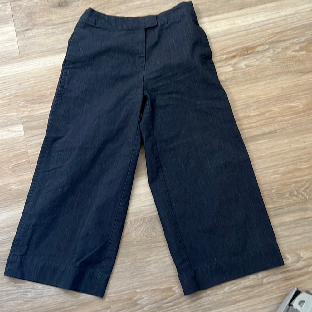 WeWoreWhat High Rise Wide Leg Cropped pants size 2